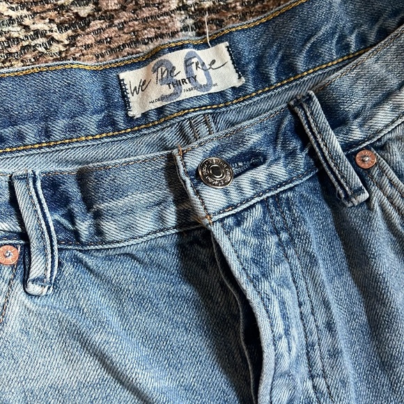 Free people Jean shorts 30 - Picture 2 of 5